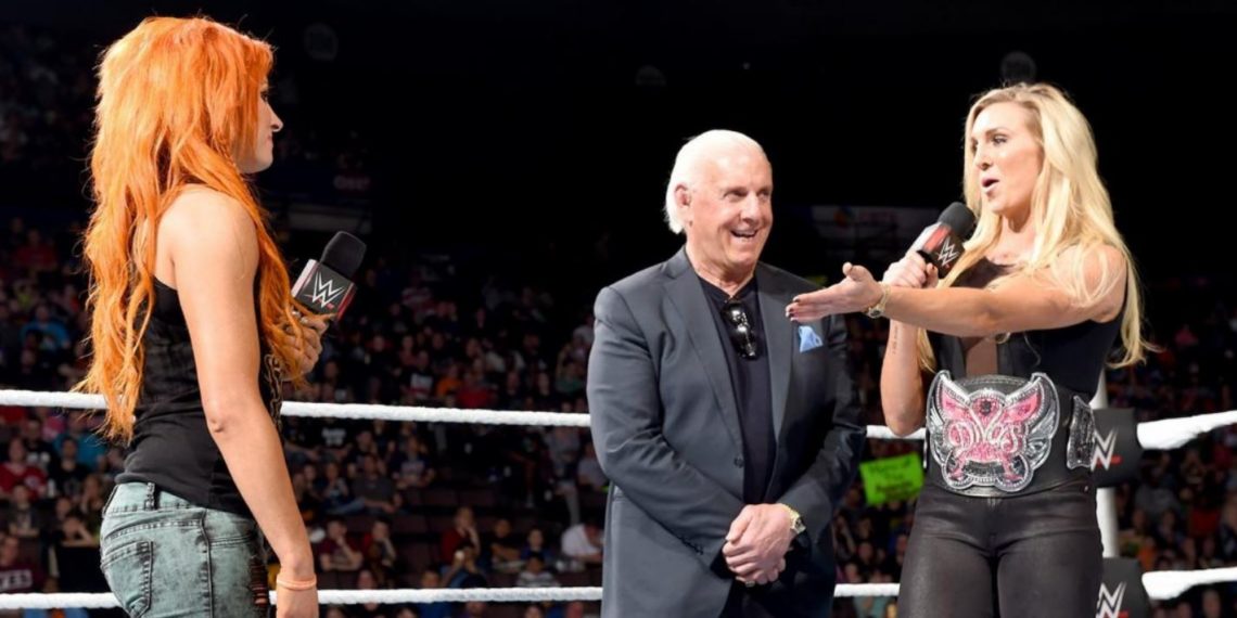 Ric Flair Lashes Out Over Becky Lynch After Lynch Reacts To His Really