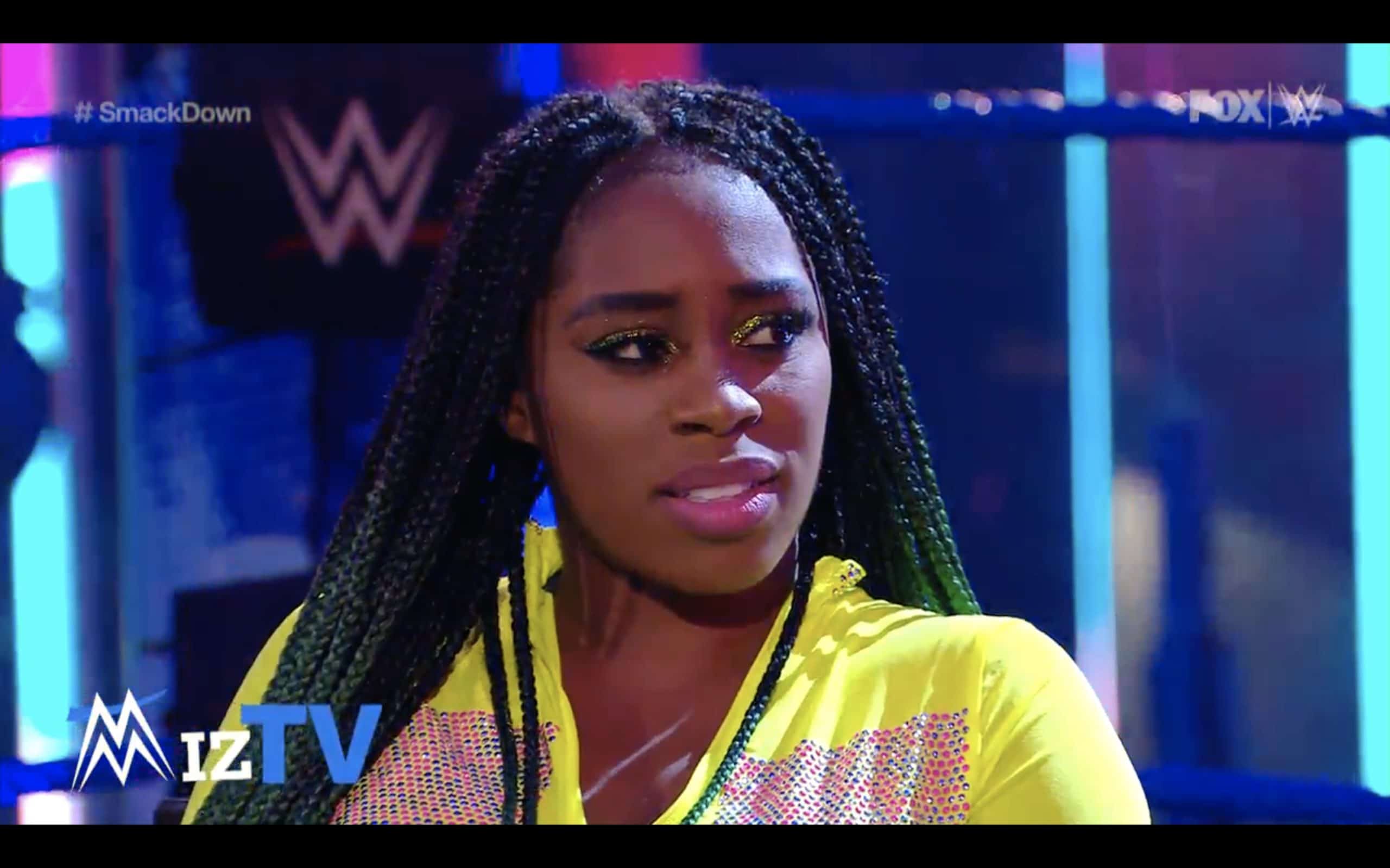 Naomi Reveals That WWE Didn't Want Her To Wear Her Natural Hair When She  First Started With The Company