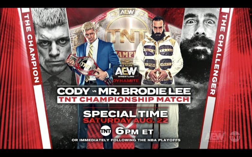 Brodie Lee Challenges Cody Rhodes To A TNT Title Match For The