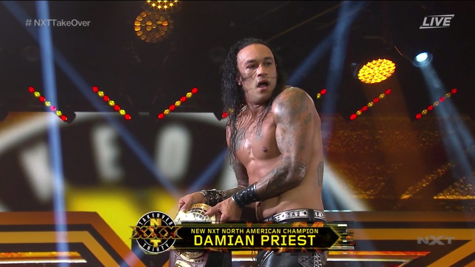 Damian Priest on What It Meant To Win the WWE NXT North American Title