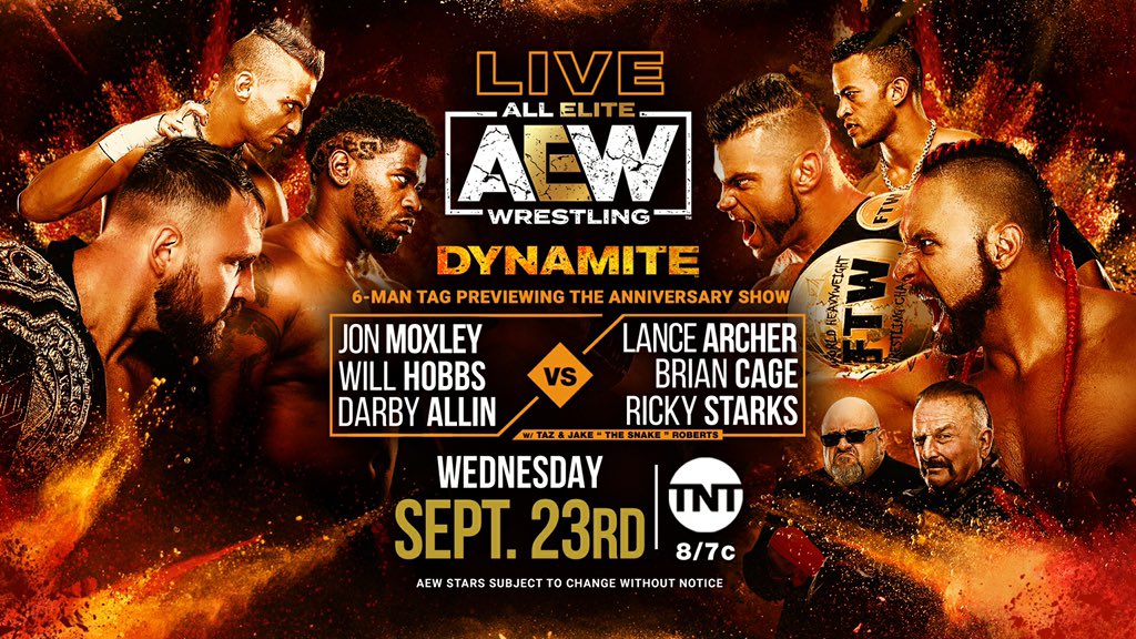 First Matches Announced For Next Week s AEW Dynamite