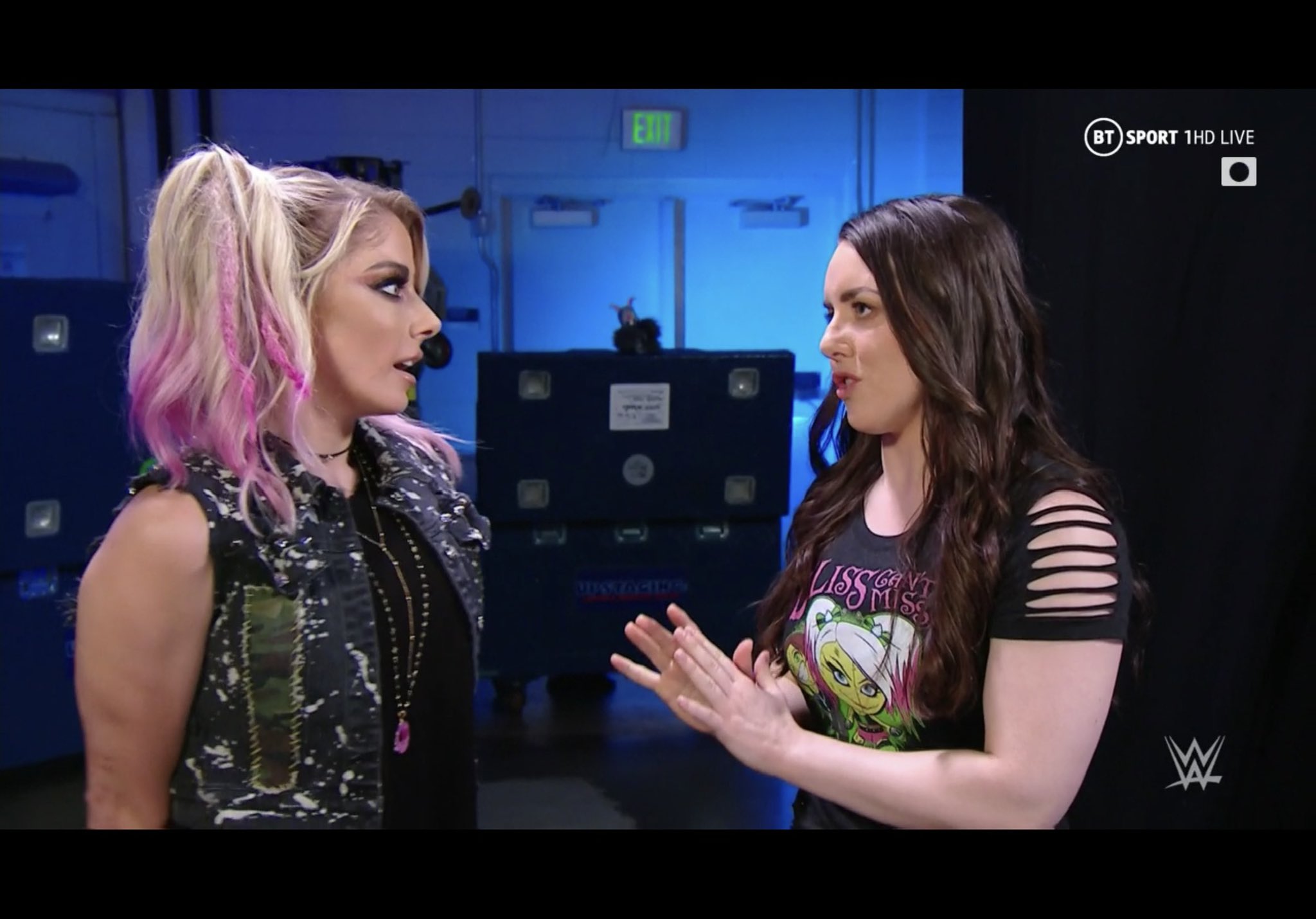Alexa Bliss Porn Video - Firefly Fun House Character Spotted In Backstage WWE SmackDown Segment,  Possible Storyline Development