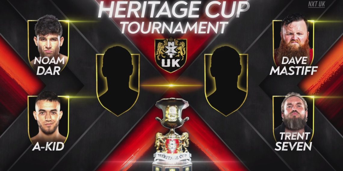 Updated Brackets for the WWE NXT UK Heritage Cup Tournament, Semi