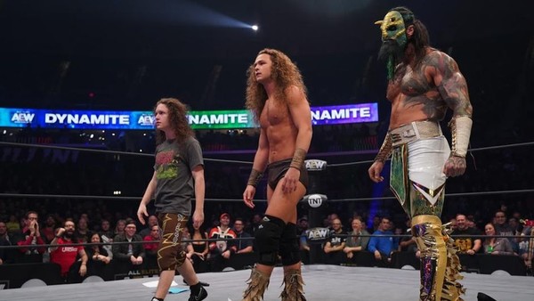 All Elite Wrestling Dynamite: Jungle Boy Talks Facing Lucha Bros