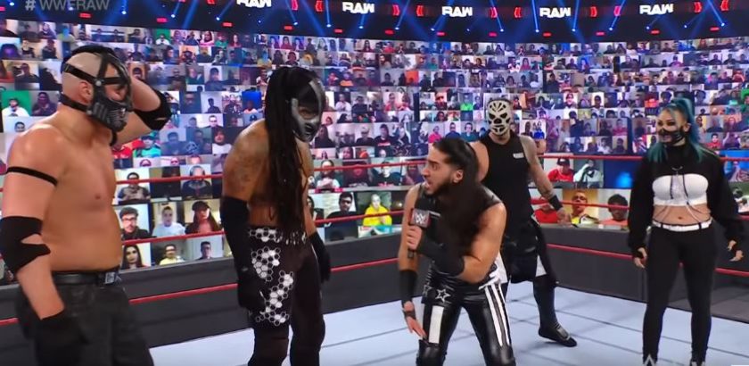 Retribution Members React To Mustafa Ali Berating Them On Raw Wwe On Issues In The Group 