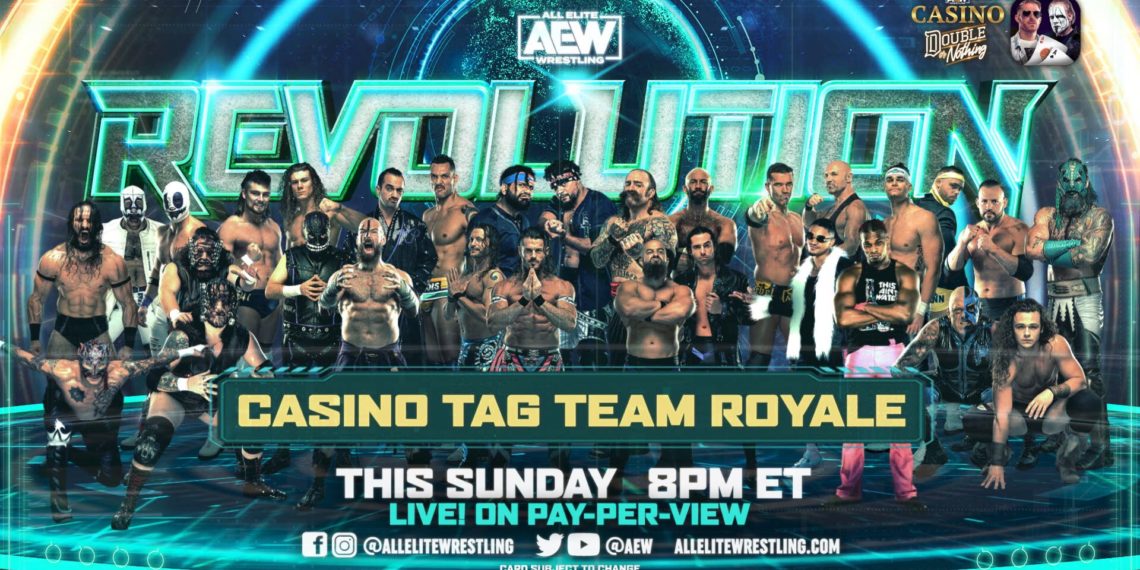 Full List Of Tag Teams Competing In AEW Casino Battle Royale At Revolution