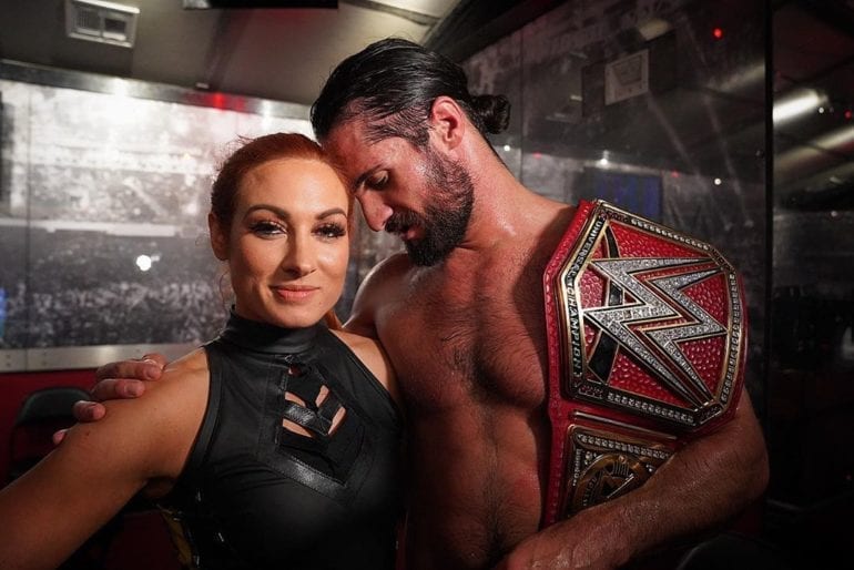 Becky Lynch takes a shot at Seth Rollins