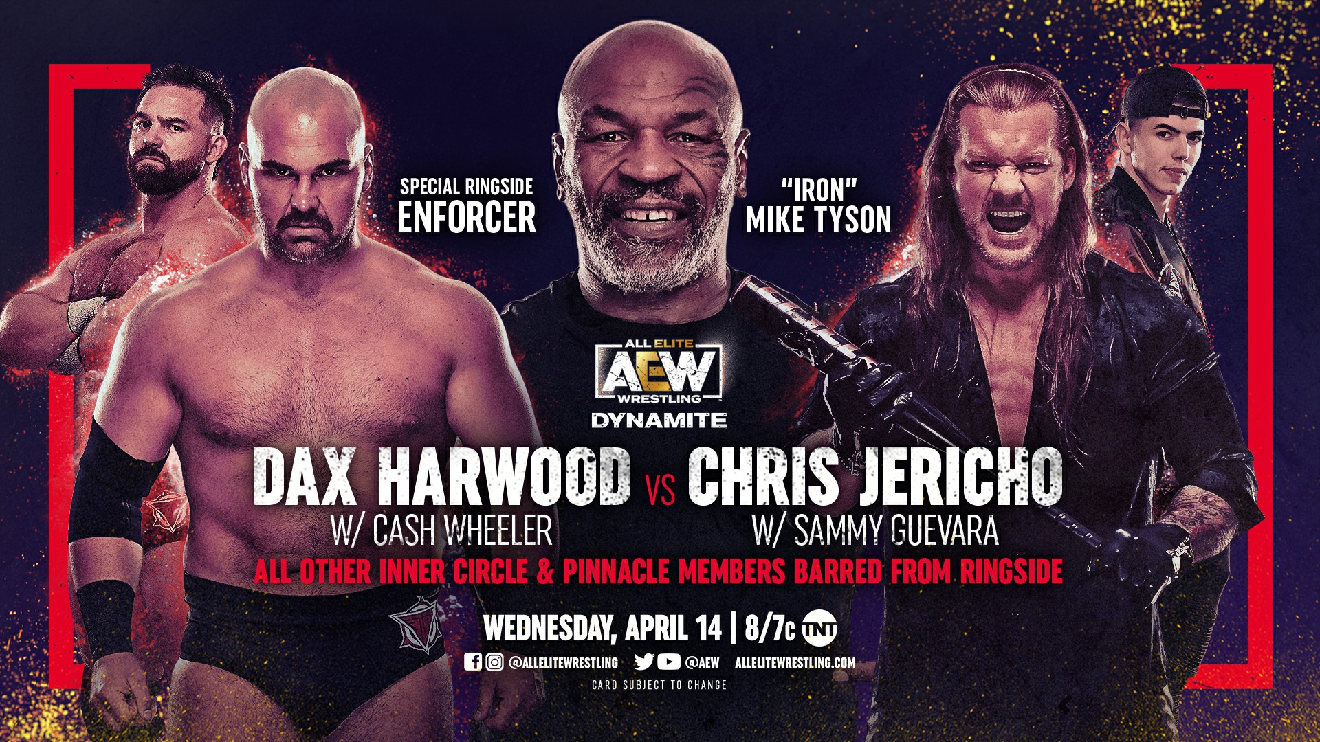 News for Tonight's AEW Dynamite - Mike Tyson as Special Enforcer, Title ...