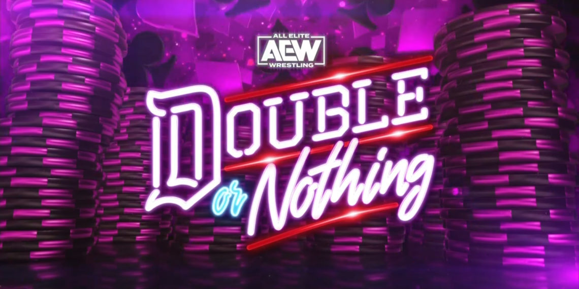 PHOTO First Look At The Stage Set For AEW Double Or Nothing