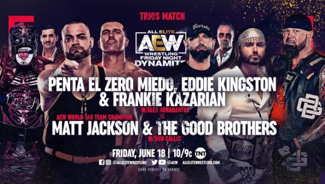 AEW Dynamite Results 6/18/2021