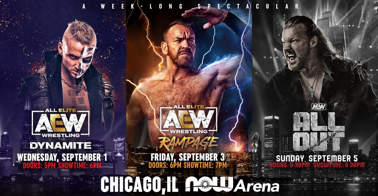 AEW All Out Is Officially Sold Out, More on Dynamite and Rampage
