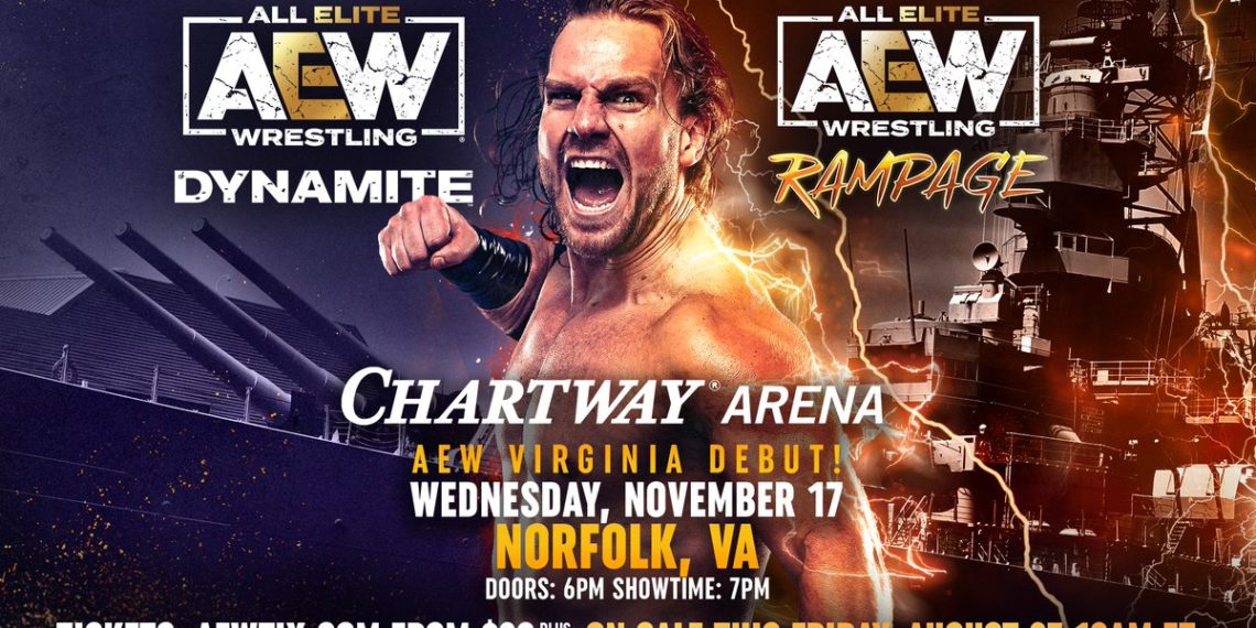 AEW Announces Dynamite Debut In Virginia