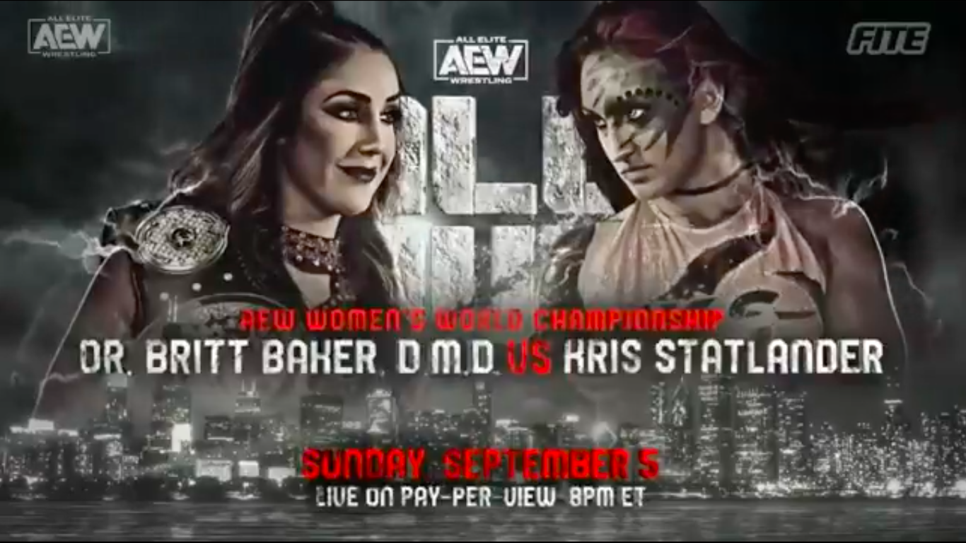 AEW Women's Championship Matchup Confirmed For ALL OUT