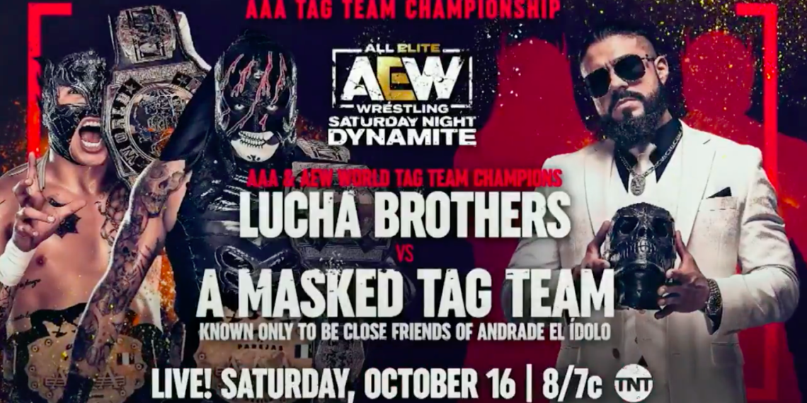 Early Lineup For Next Week's Saturday Edition Of AEW Dynamite, AAA Tag ...