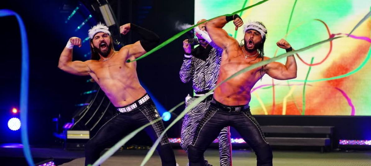 The Young Bucks Discuss Their Twitter Bio Aew All Out Match With Lucha Bros