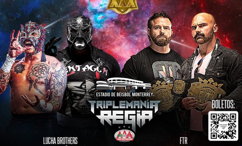 FTR vs. Lucha Bros Set for AAA TripleMania Regia II, Full Card Revealed