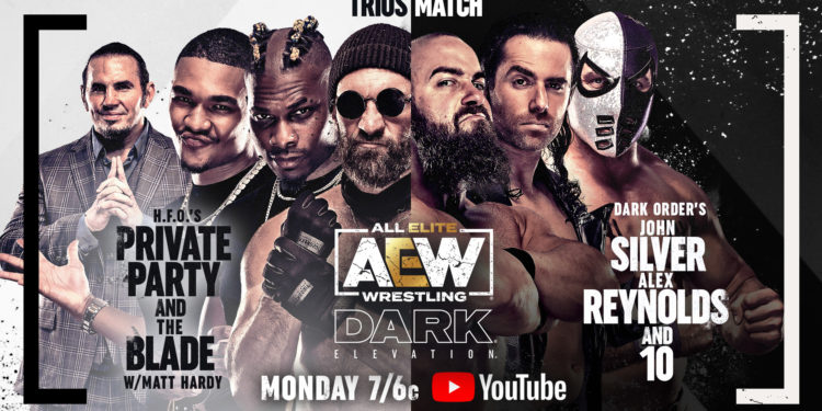 AEW Dark Elevation Results 1/10/22