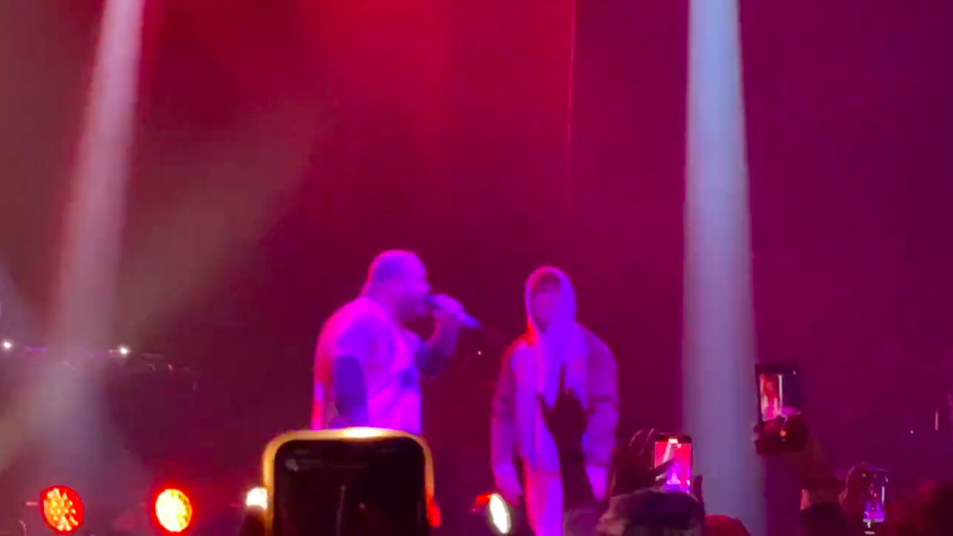 Action Bronson Brings AEW Star Hook Onstage During Concert In San Diego