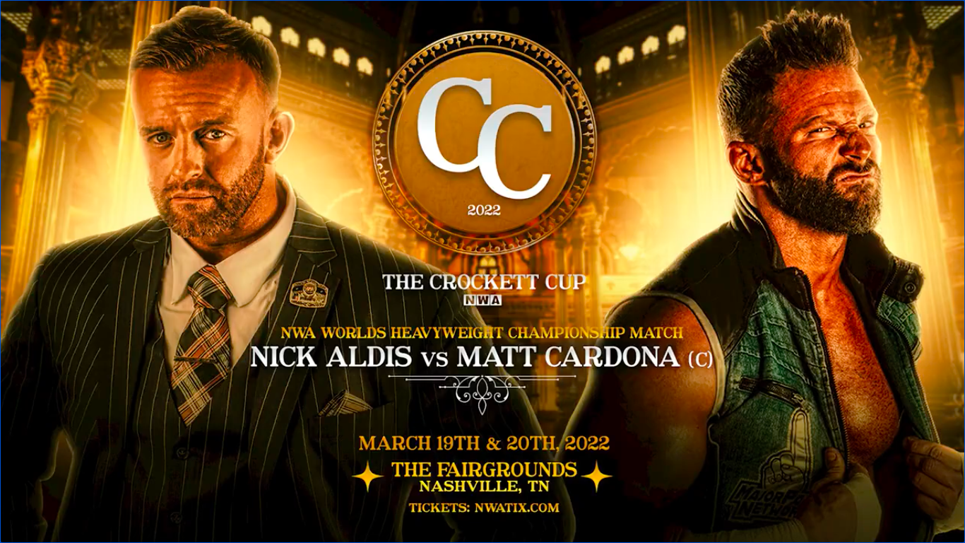 NWA World Title Match Announced For The Crockett Cup