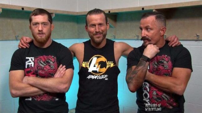 Adam Cole Says Kyle O'Reilly and Bobby Fish Earned Their Spots In AEW ...