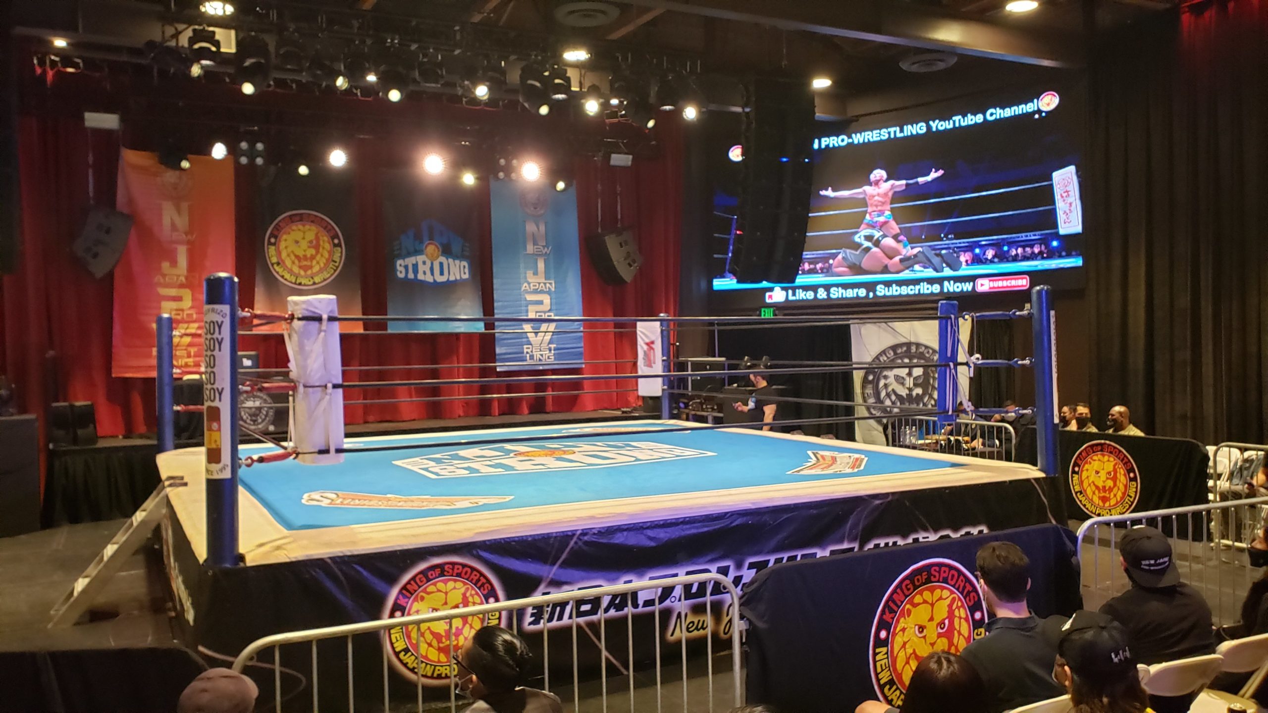 Lineup for tonight’s NJPW Strong