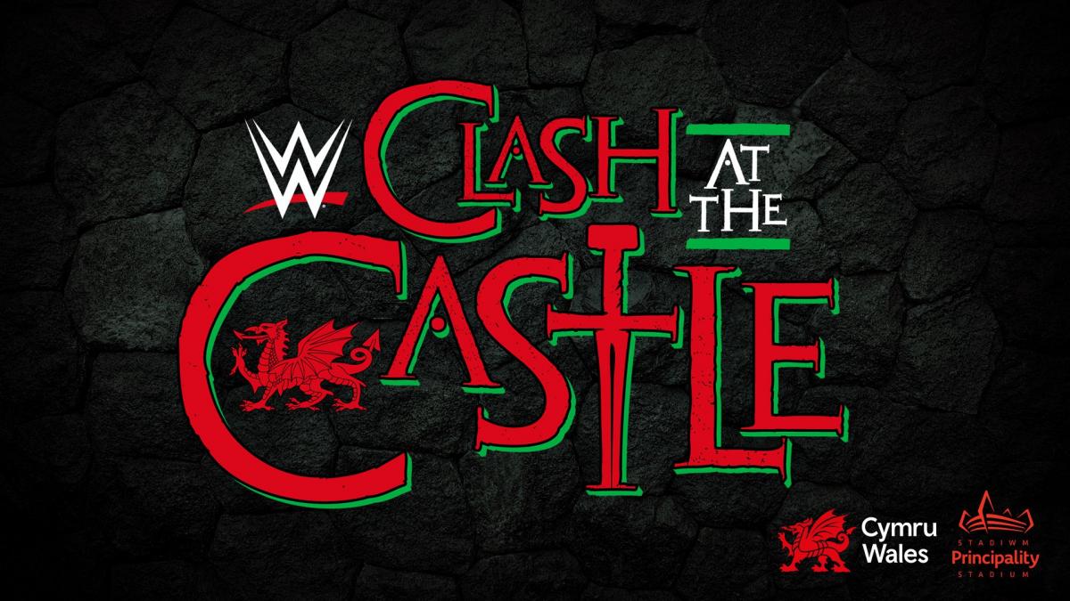 Clash at the Castle Premium Live Event logo for Cardiff, Wales, September 3, 2022.