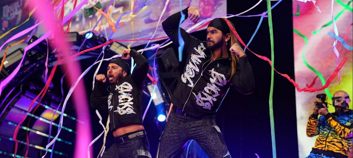 Backstage update on The Young Bucks