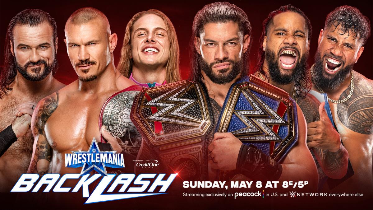 WWE WrestleMania Backlash Results 5/8/22