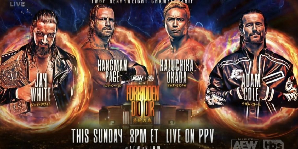 News on the Countdown To AEW x NJPW Forbidden Door Preview Special on TNT