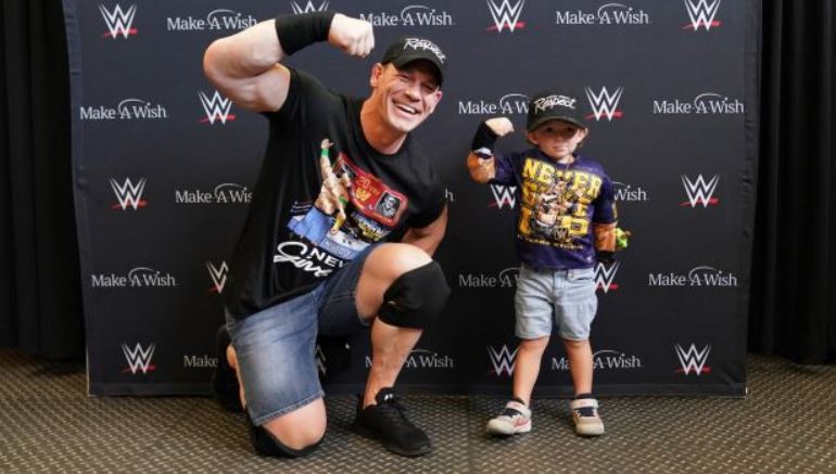 John Cena Approaching Another Make-A-Wish Milestone After Granting More Wishes at RAW