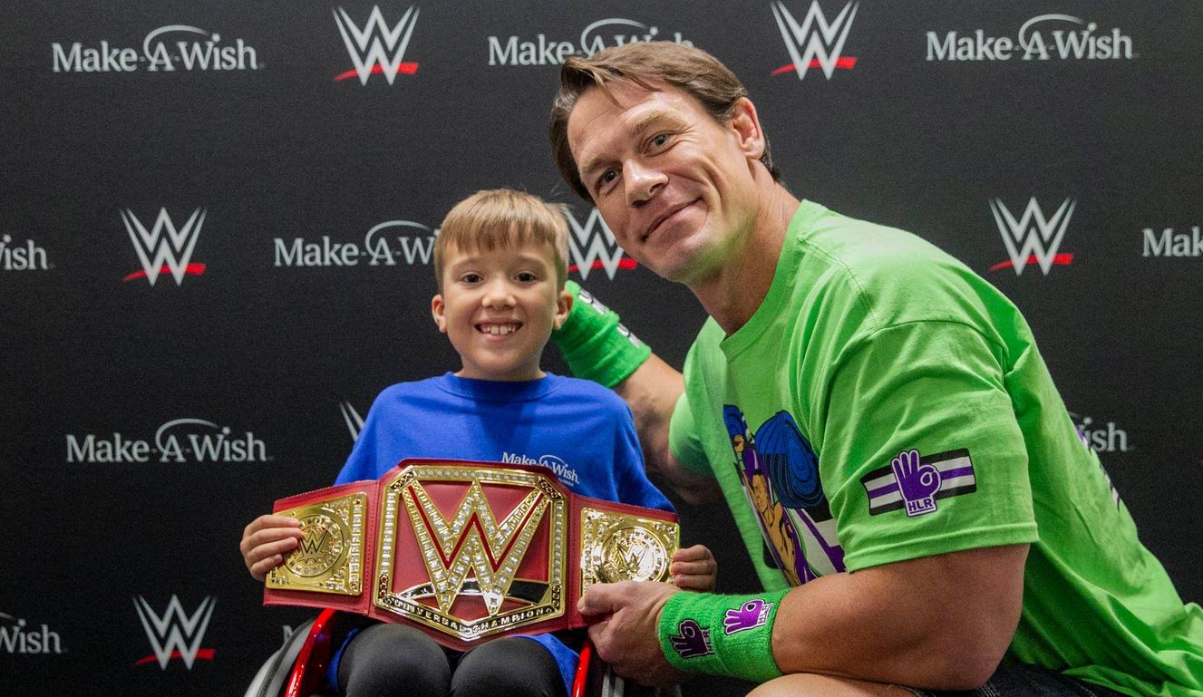 News and Stats on John Cena’s Work with Make-A-Wish, Which Celebrities Are the Next Biggest Wish Granters