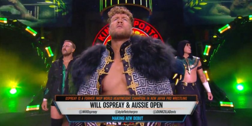 Will Ospreay Loses His AEW In-Ring Debut on Rampage