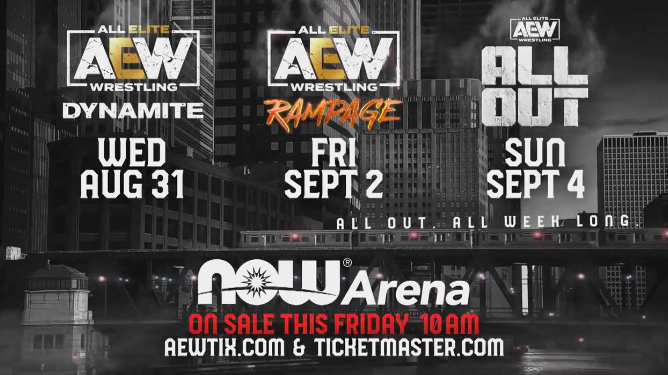 PreSale Tickets For AEW ALL OUT PPV Sell Out Instantly