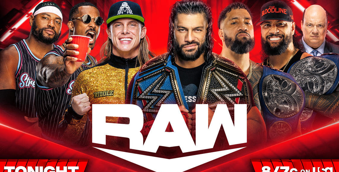 WWE Monday Night RAW Results 7/25/2022