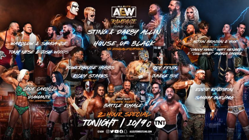 AEW RAMPAGE RESULTS (12/1): All tag matches includes Cassidy & Hook &  Danhausen & Trent vs. Dark Order & Mendard & Parker