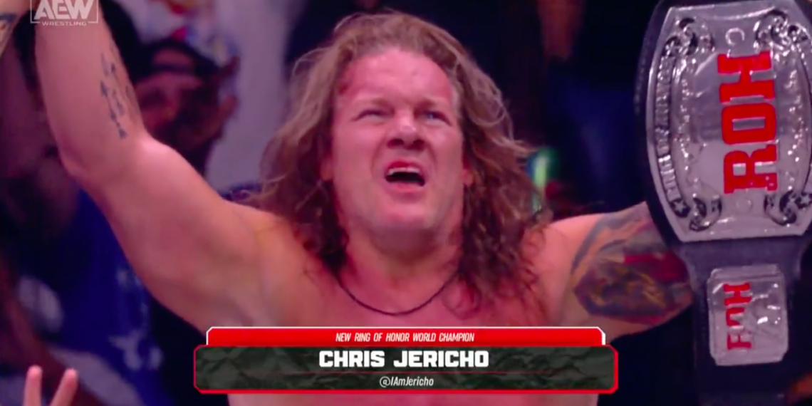 Chris Jericho Wins ROH World Title To An EightTime World Champion