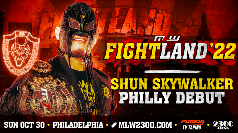DRAGONGATE’s Shun Skywalker Returns For MLW At Fightland ’22 In Philly