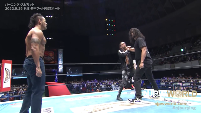 Hikuleo puts on Jay White at NJPW Burning Spirit in Kobe
