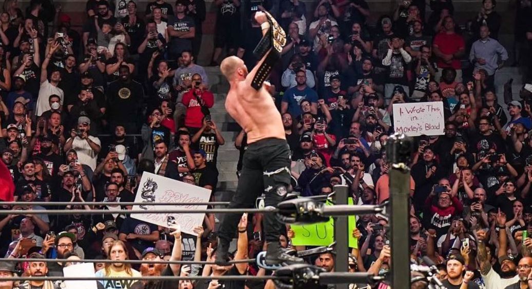 Spoiler on a big AEW world title match coming up soon