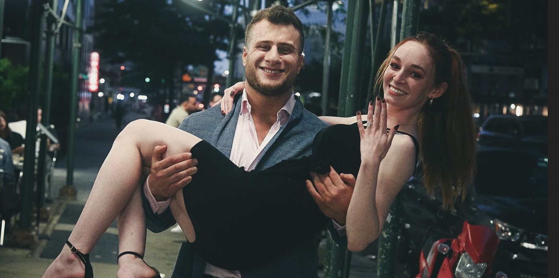 MJF Messages “Panicking Ladies” After He And Fiance Announce Their Engagement
