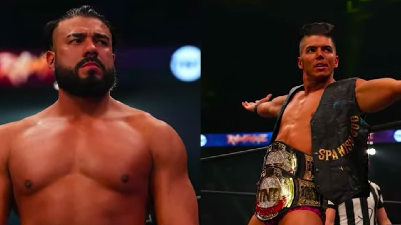 Sammy Guevara and Andrade fight backstage for AEW Dynamite