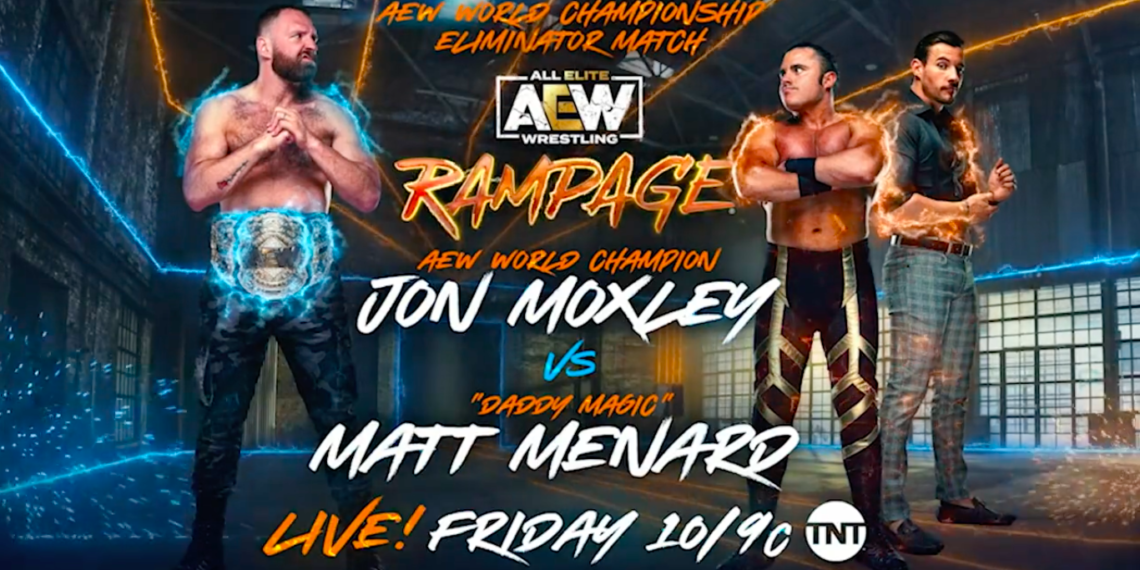 AEW Announces Match Change For Tomorrow's Rampage