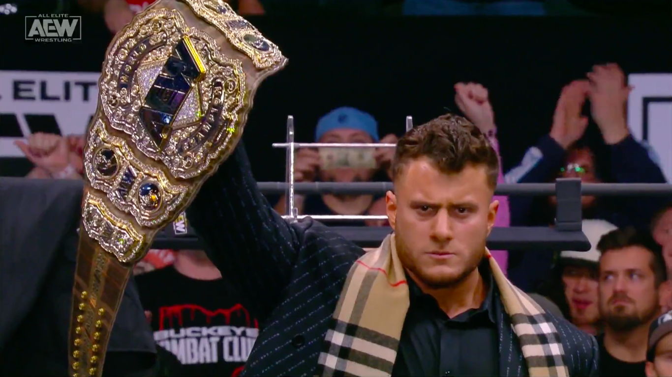 MJF Name Drops Triple H and Nick Khan On AEW Dynamite, Unveils New AEW World Title Design, Attacks William Regal