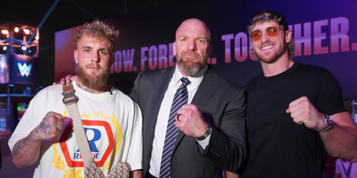 The Paul Brothers Step to The Bloodline at WWE Crown Jewel Presser