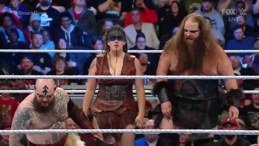 Sarah Logan Returns to WWE with The Viking Raiders