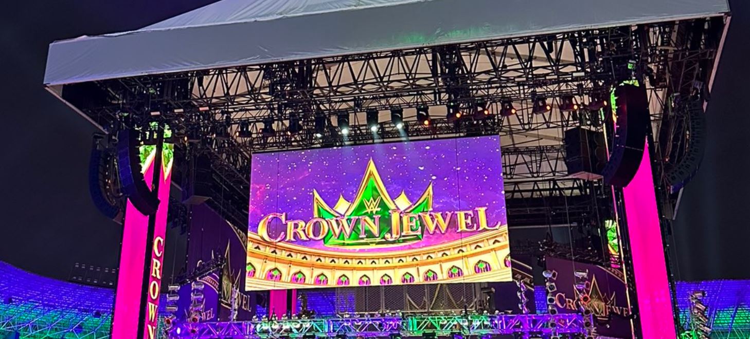 First Look at the WWE Crown Jewel Set Revealed