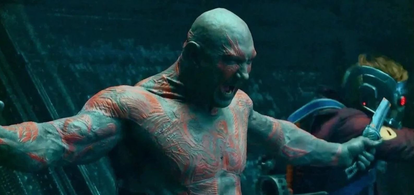 Batista Pays Tribute To His Guardians Of The Galaxy Character Drax The ...