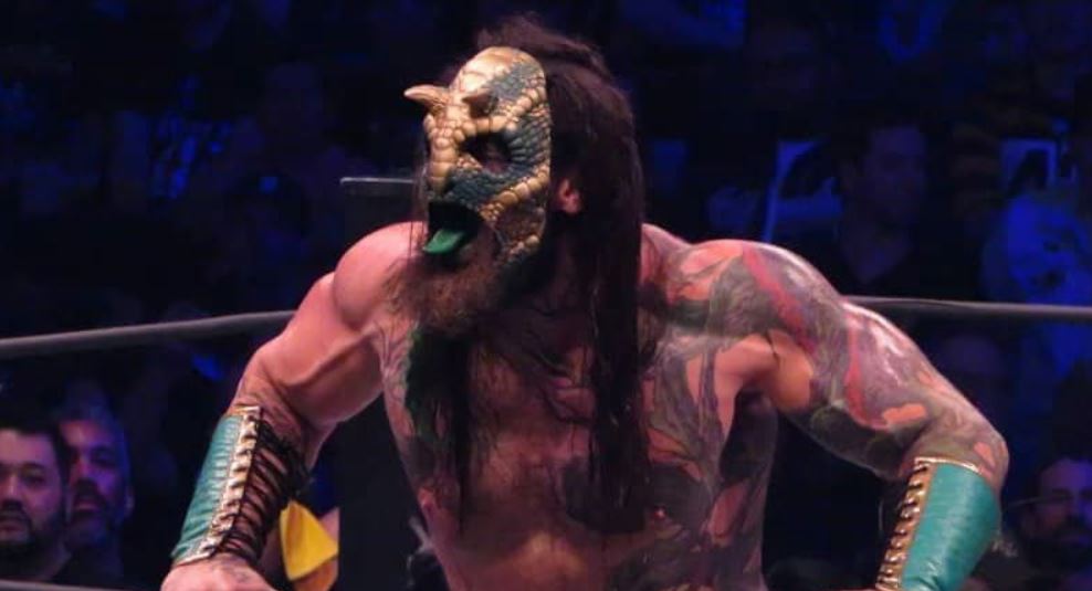 AEW and Luchasaurus Sued Over Mask Design