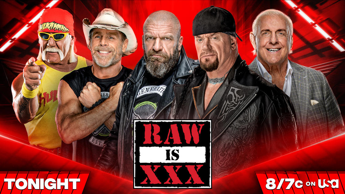 Wwe Raw Results Girl Xxx - WWE RAW 30th Anniversary Results 1/23/2023