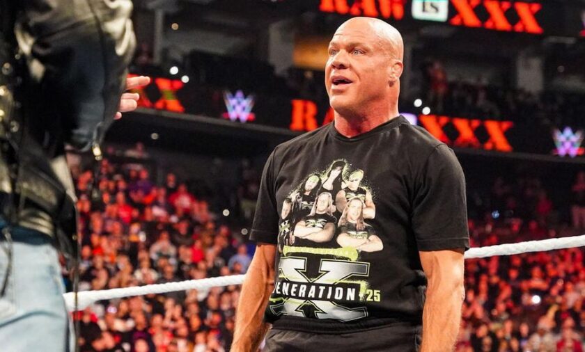Kurt Angle Reacts To AEW's Kenny Omega Naming Him His Favorite Wrestler